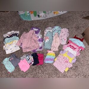 Girls 3-6 month lot